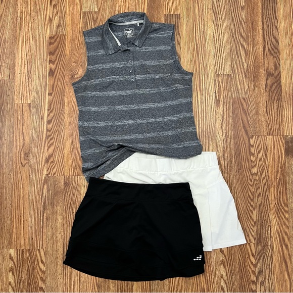 bcg White Athletic Mini Skort Large - Picture 9 of 9